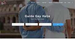 Desktop Screenshot of guidagay.it